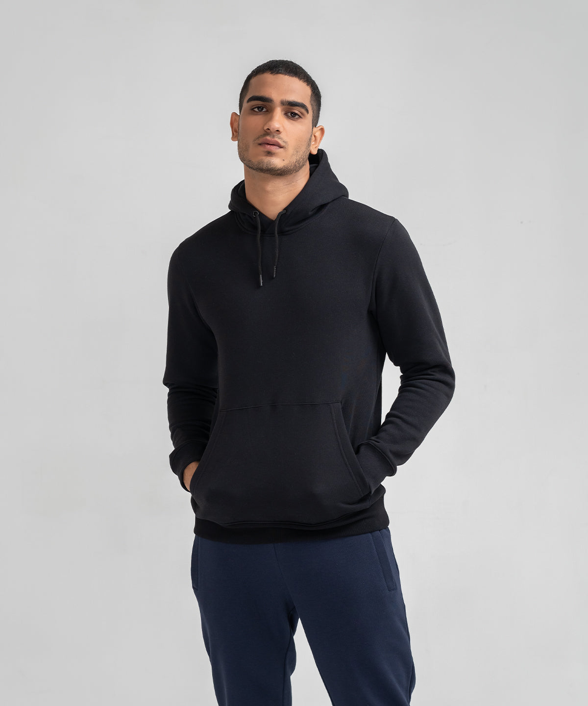 Men's Basic Pullover Hoodie
