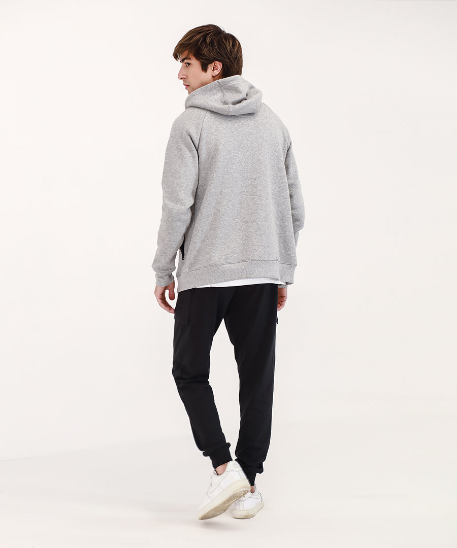 Men's Basic Zipper Hoodie