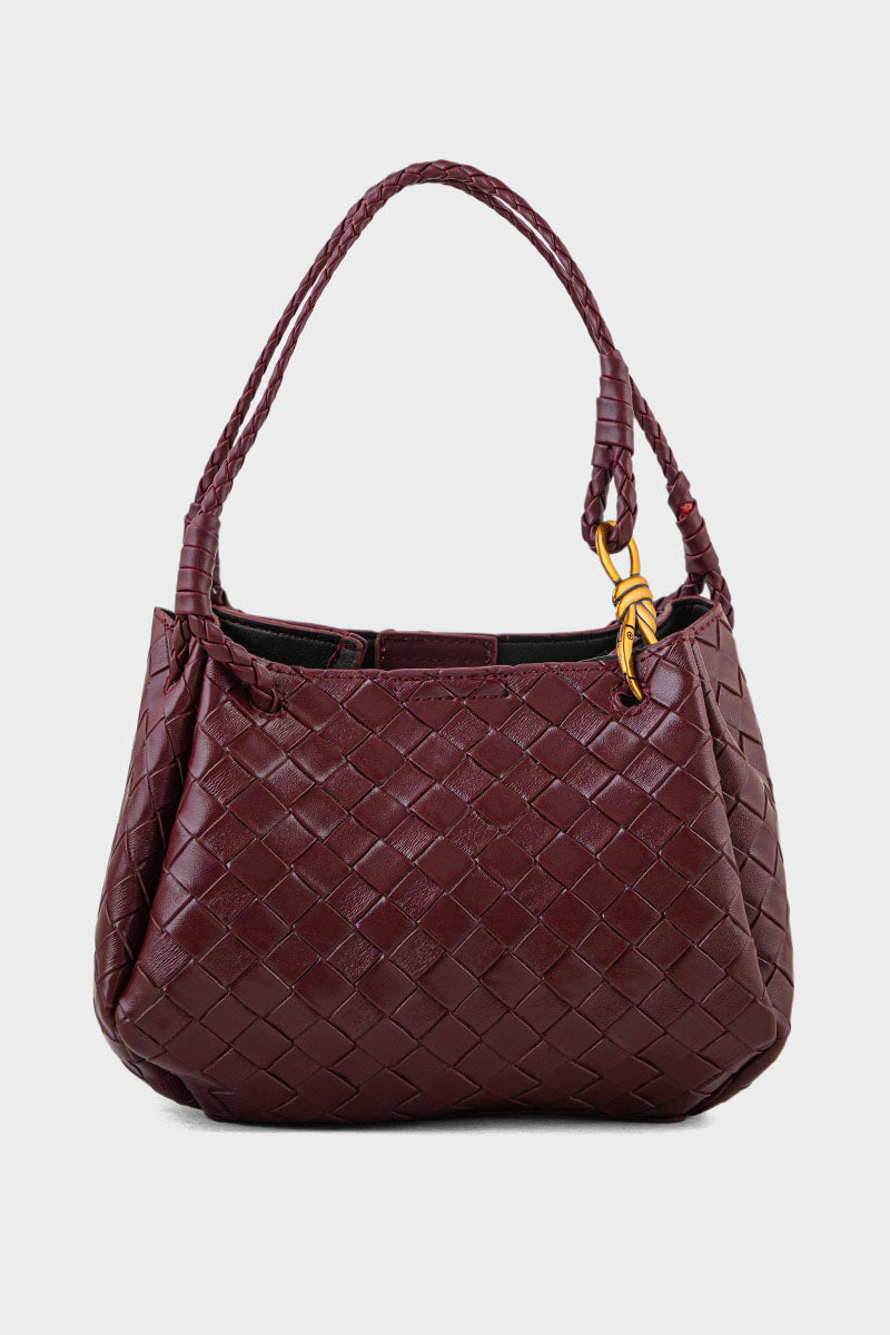 Formal Shoulder Bags BS2162-Burgundy