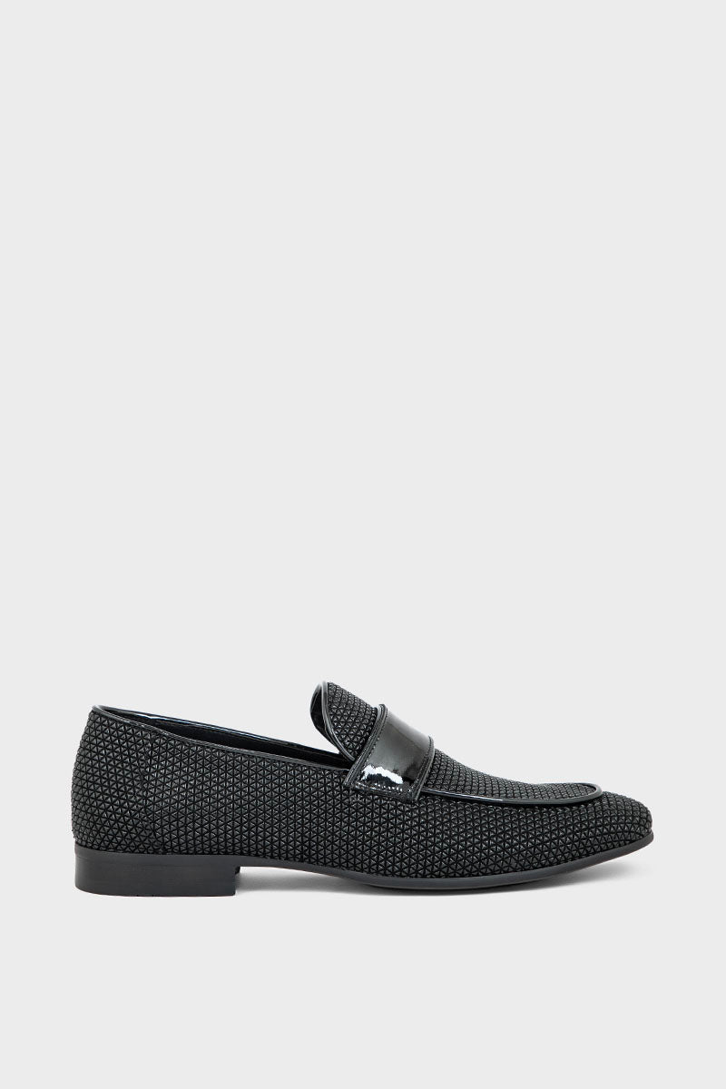 Men Formal Loafers MF7013-Black