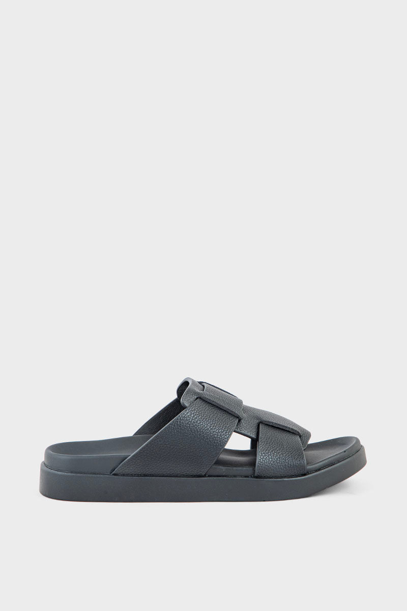 Men Casual Slip On MO1009-Black