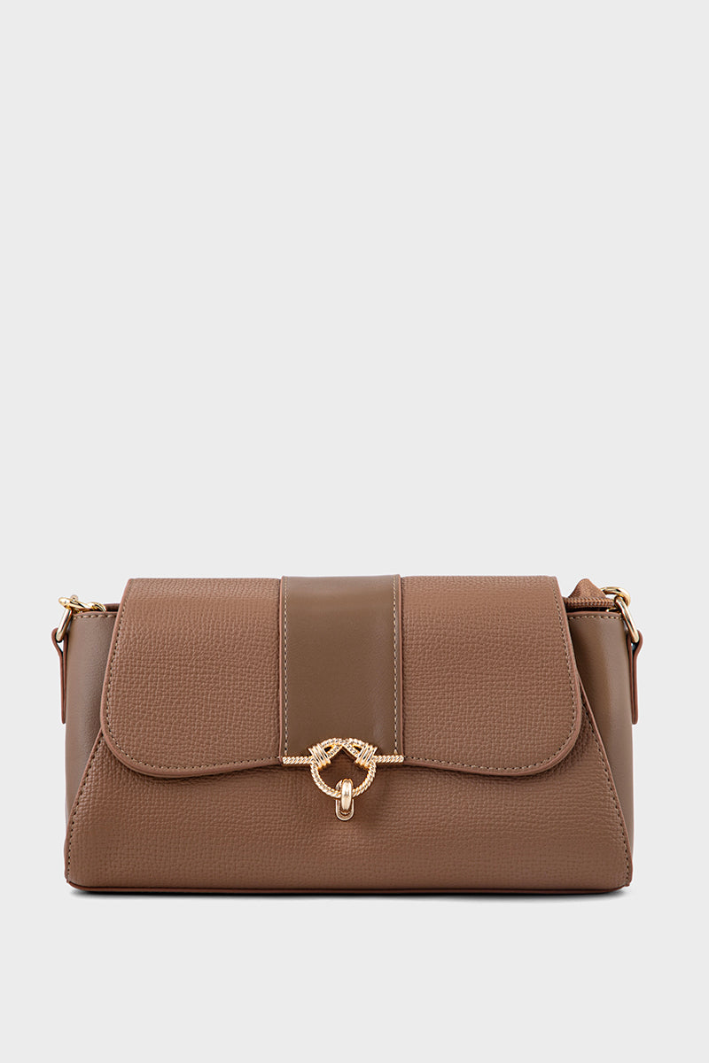 Formal Shoulder Bags BS2171-Tan