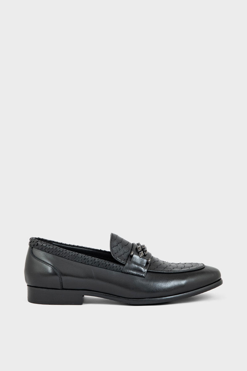 Men Formal Loafers MF7015-Black