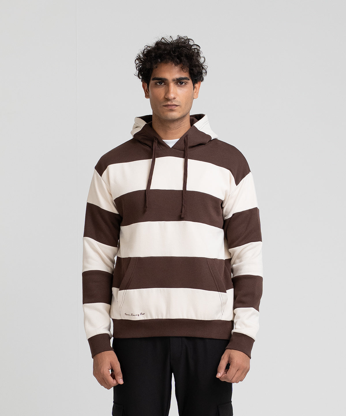 Men's Contrast Hoodie