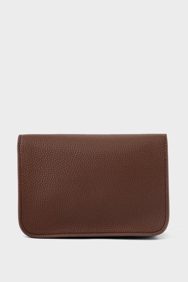 Cross Shoulder Bags BS2176-Brown