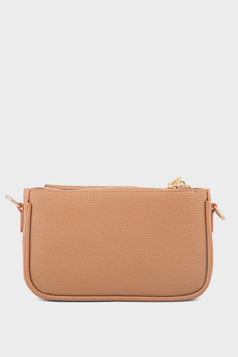 Cross Shoulder Bags BS2168-Brown