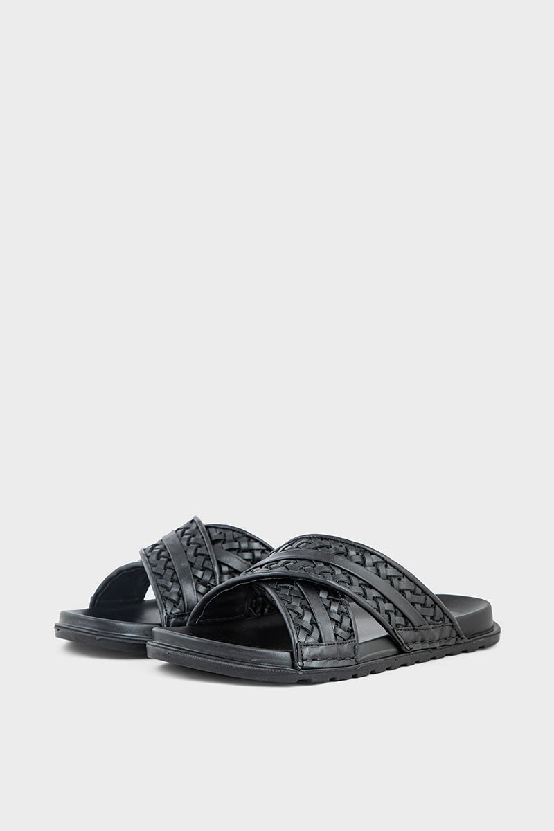 Men Casual Slip On MO1010-Black