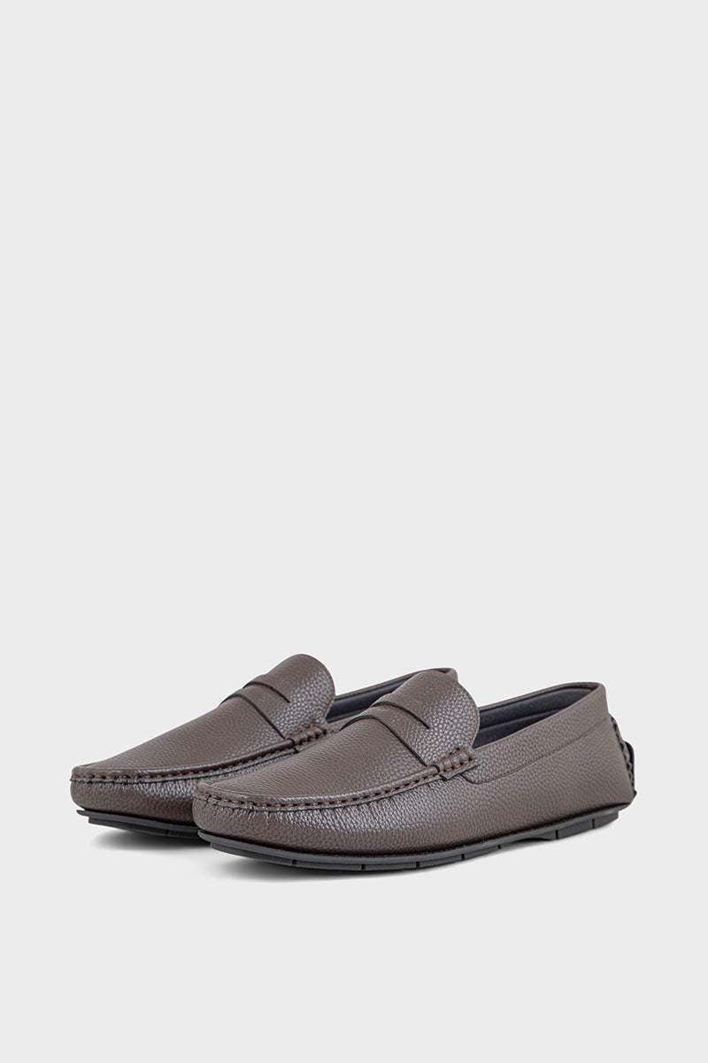 Men Casual Driving Mocs MC4019-Brown