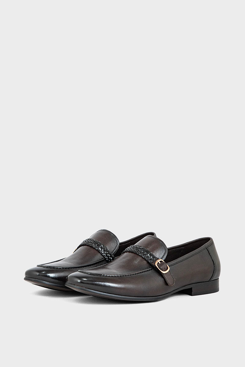 Men Formal Loafers MF7014-Coffee