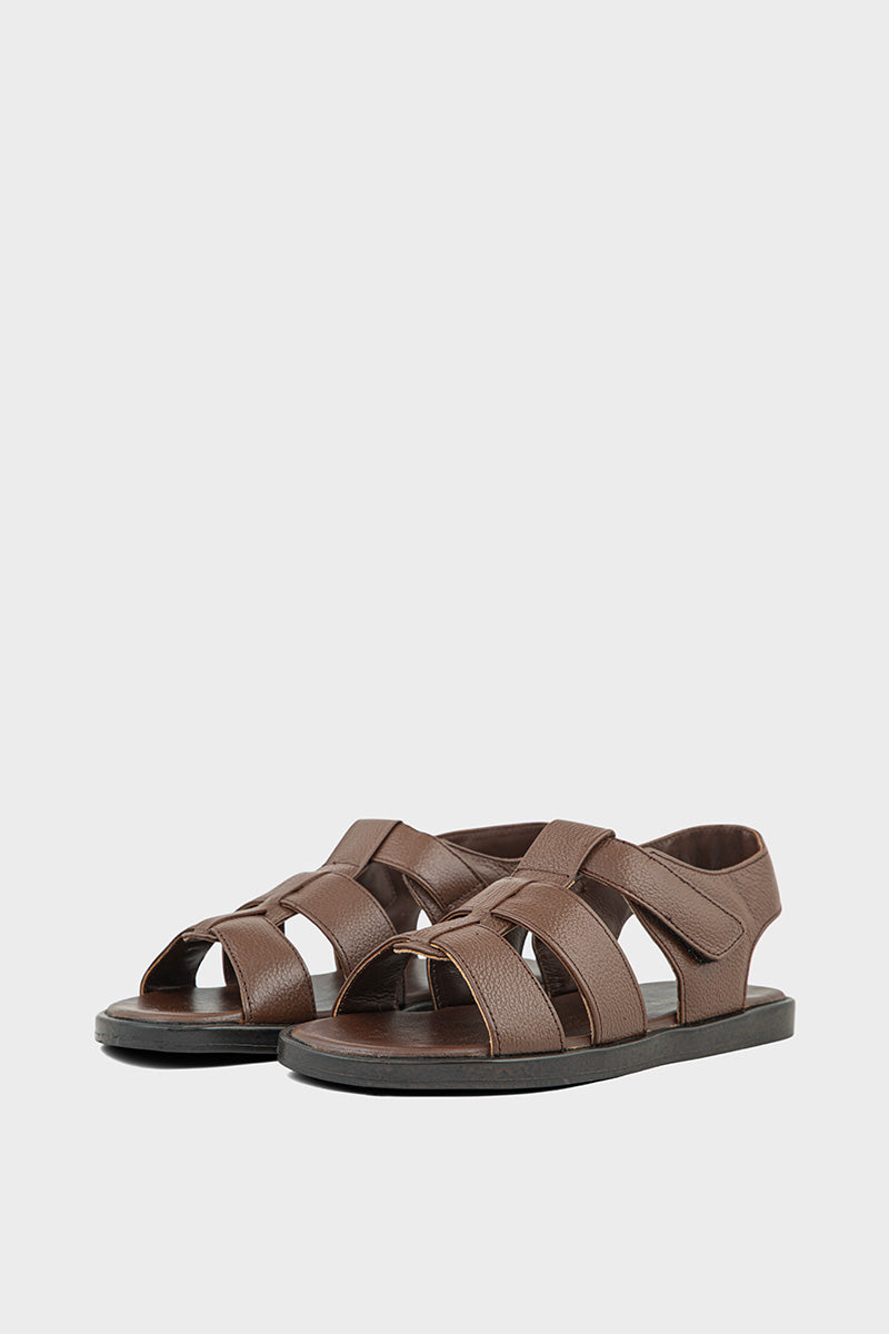 Men Casual Sandal MO2021-Brown