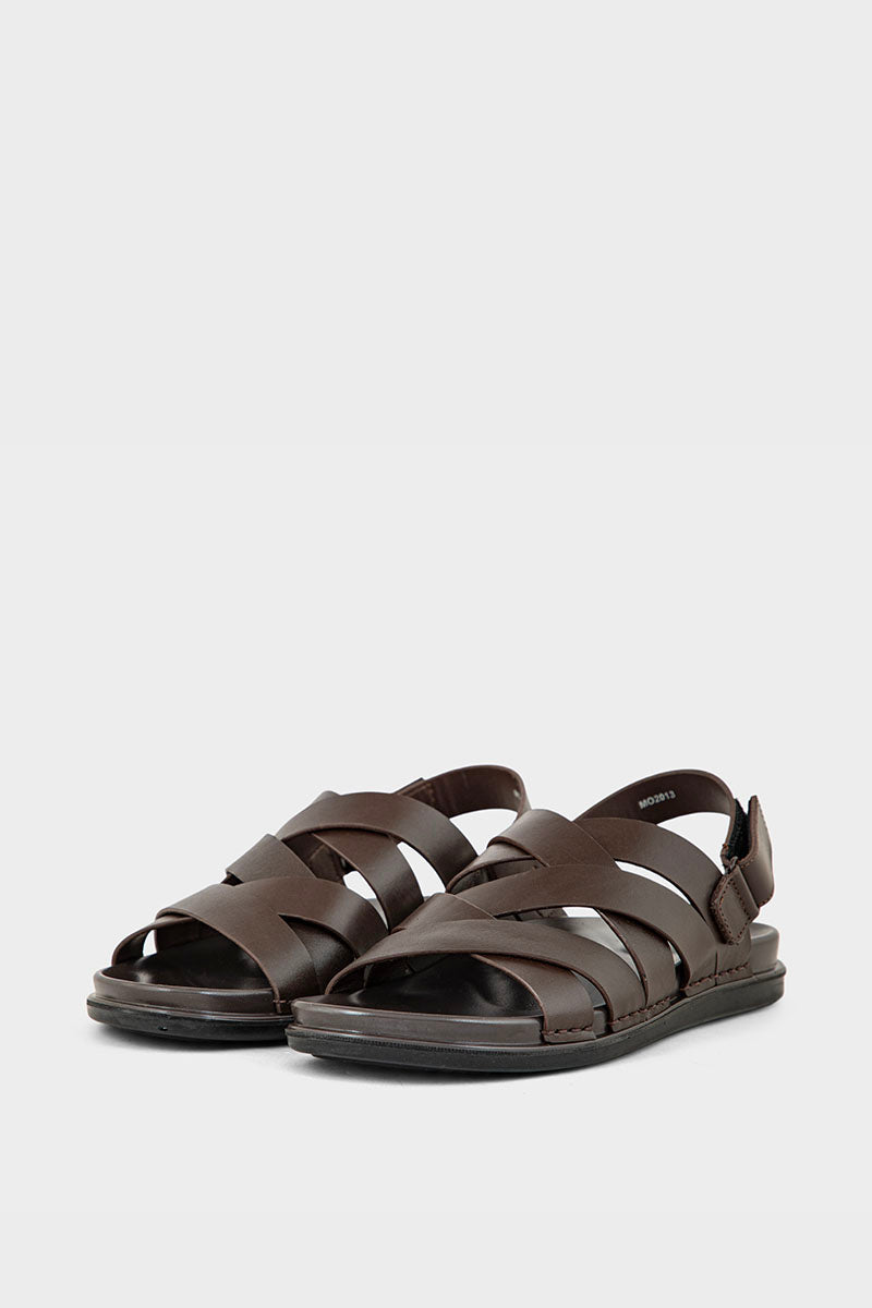 Men Casual Sandal MO2013-Coffee