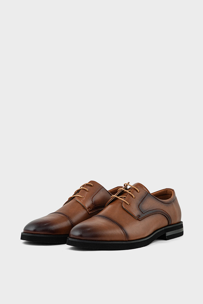 Men Formal Derby MF7505-Brown