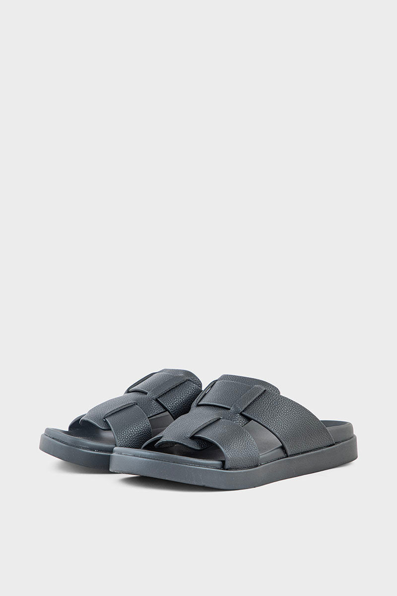 Men Casual Slip On MO1009-Black