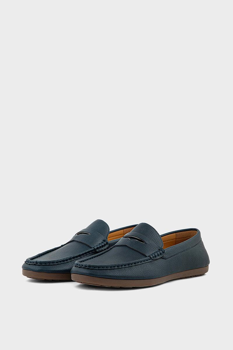 Men Casual Driving Mocs MC4025-Navy