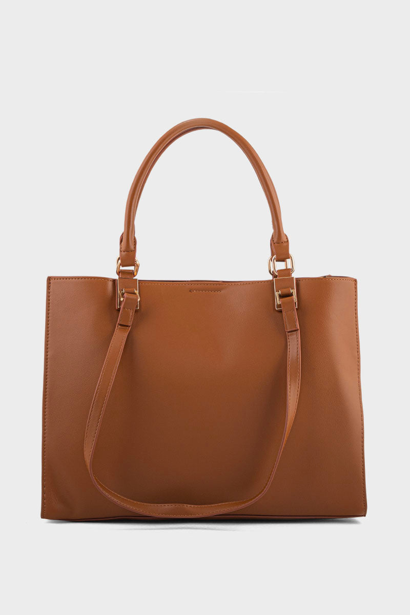 Tote Hand Bags BS2175-Camel