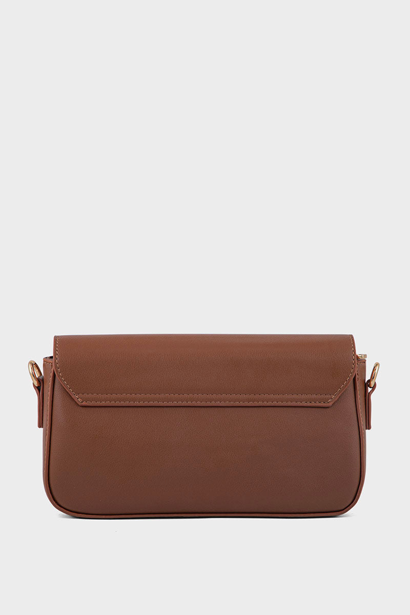 Cross Shoulder Bags BS2167-Brown