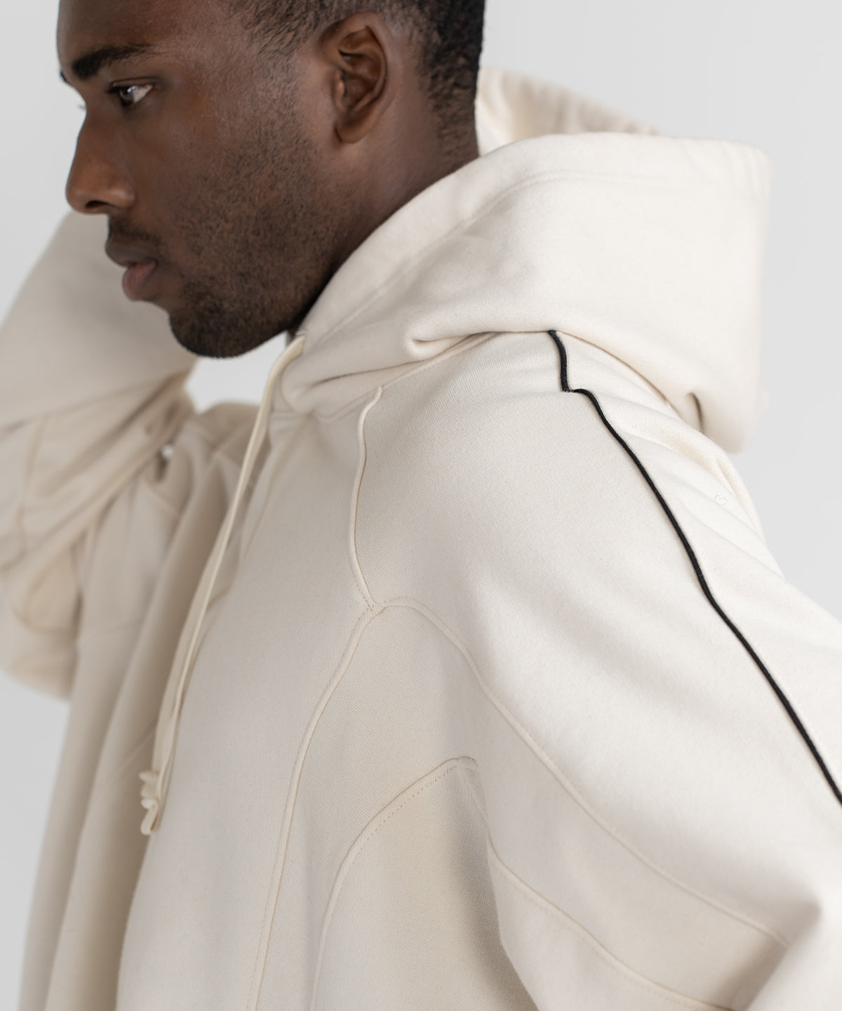 Men's B-Fit Loose fit Panel Hoodie