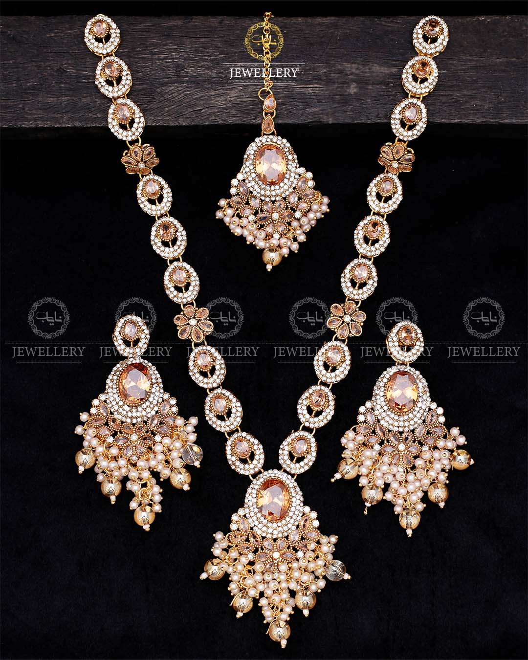 Noor E Jahan Mala set-2561-Golden