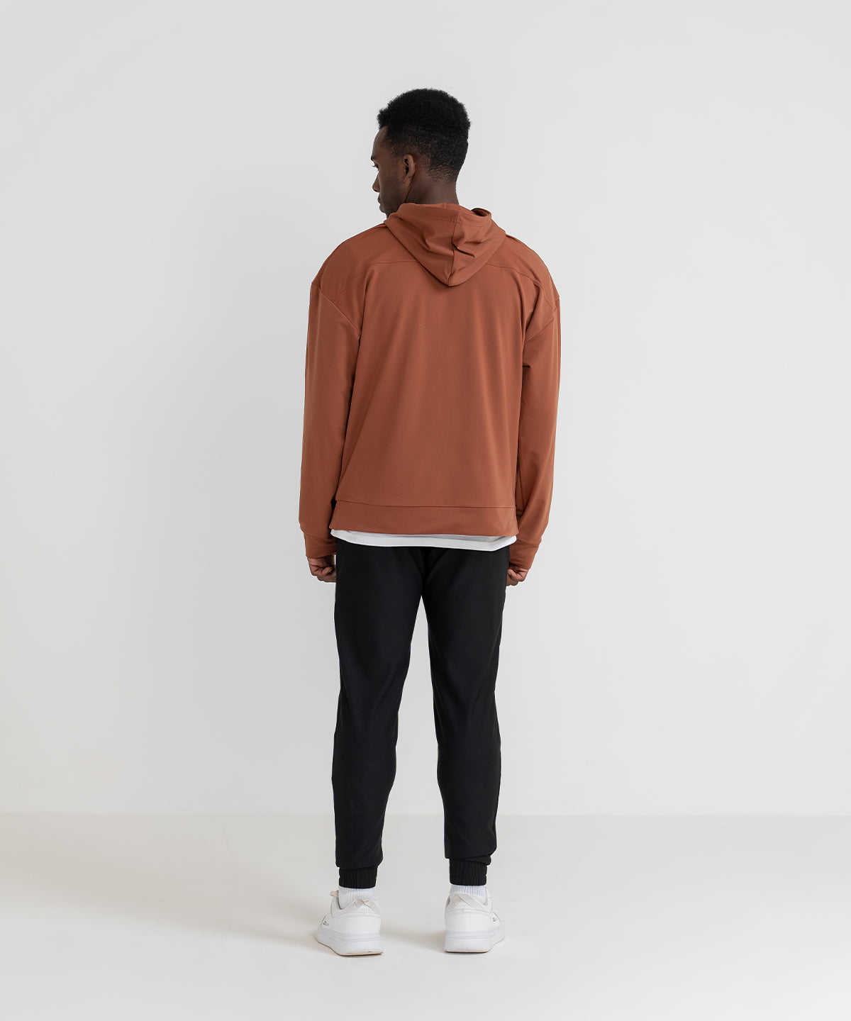 Men's B-Fit Brushed Panel Hoodie