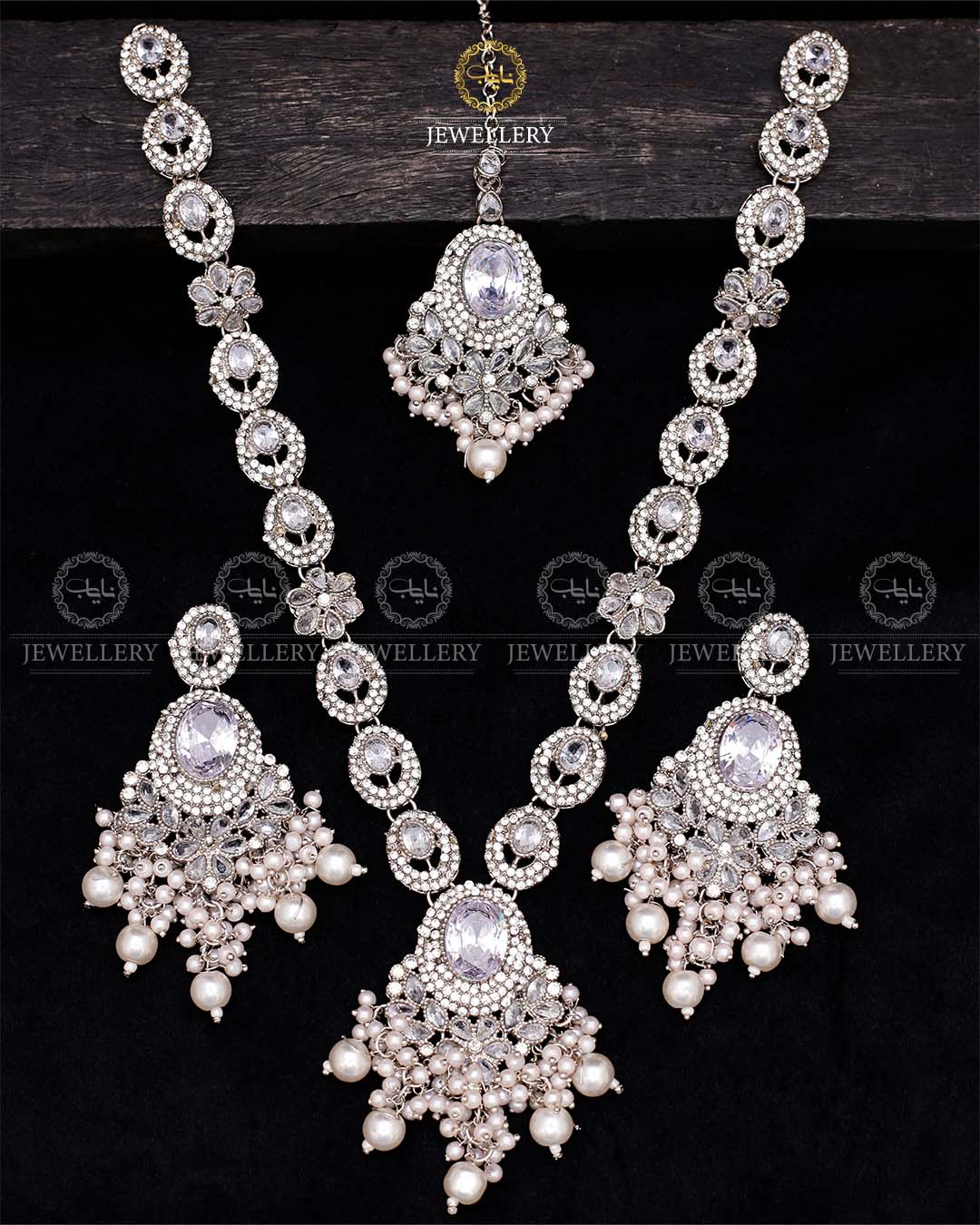 Noor E Jahan Mala set-2561-Silver