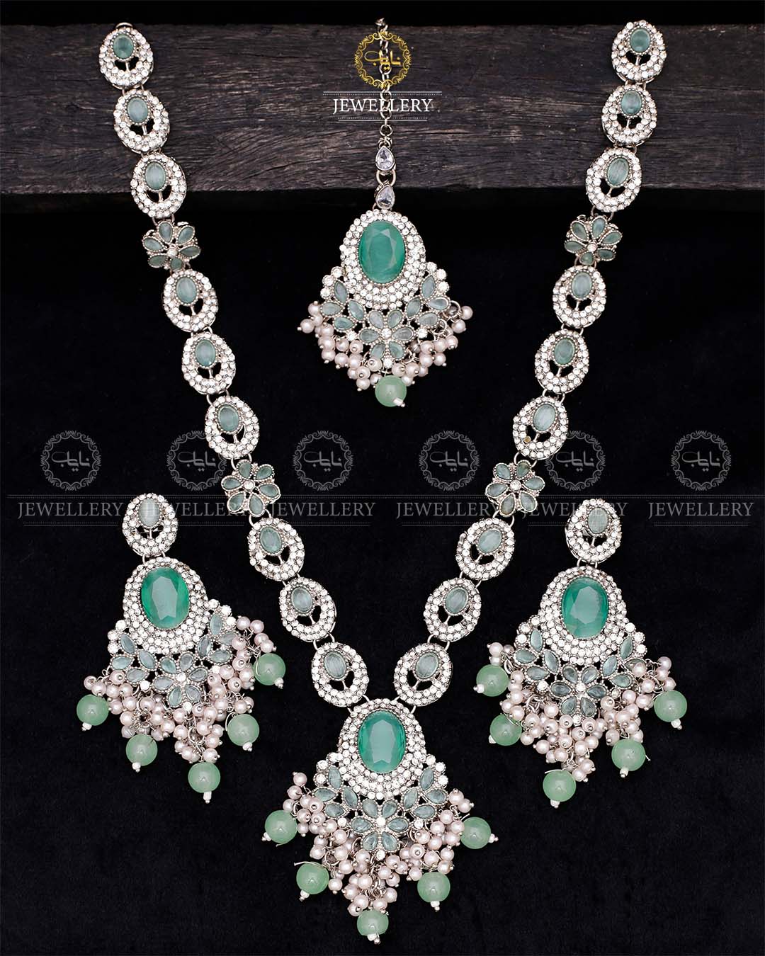 Noor E Jahan Mala set-2561-Silver