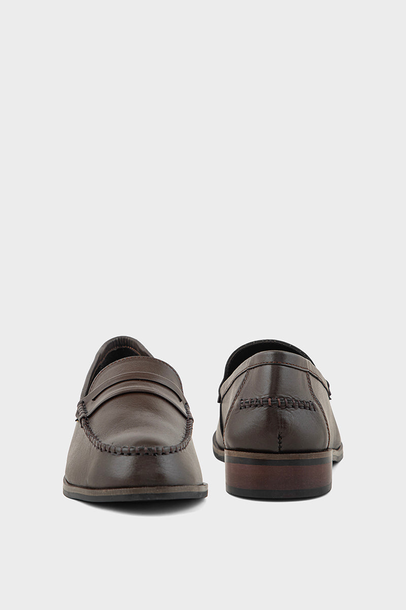 Men Formal Loafers MF7047-Brown