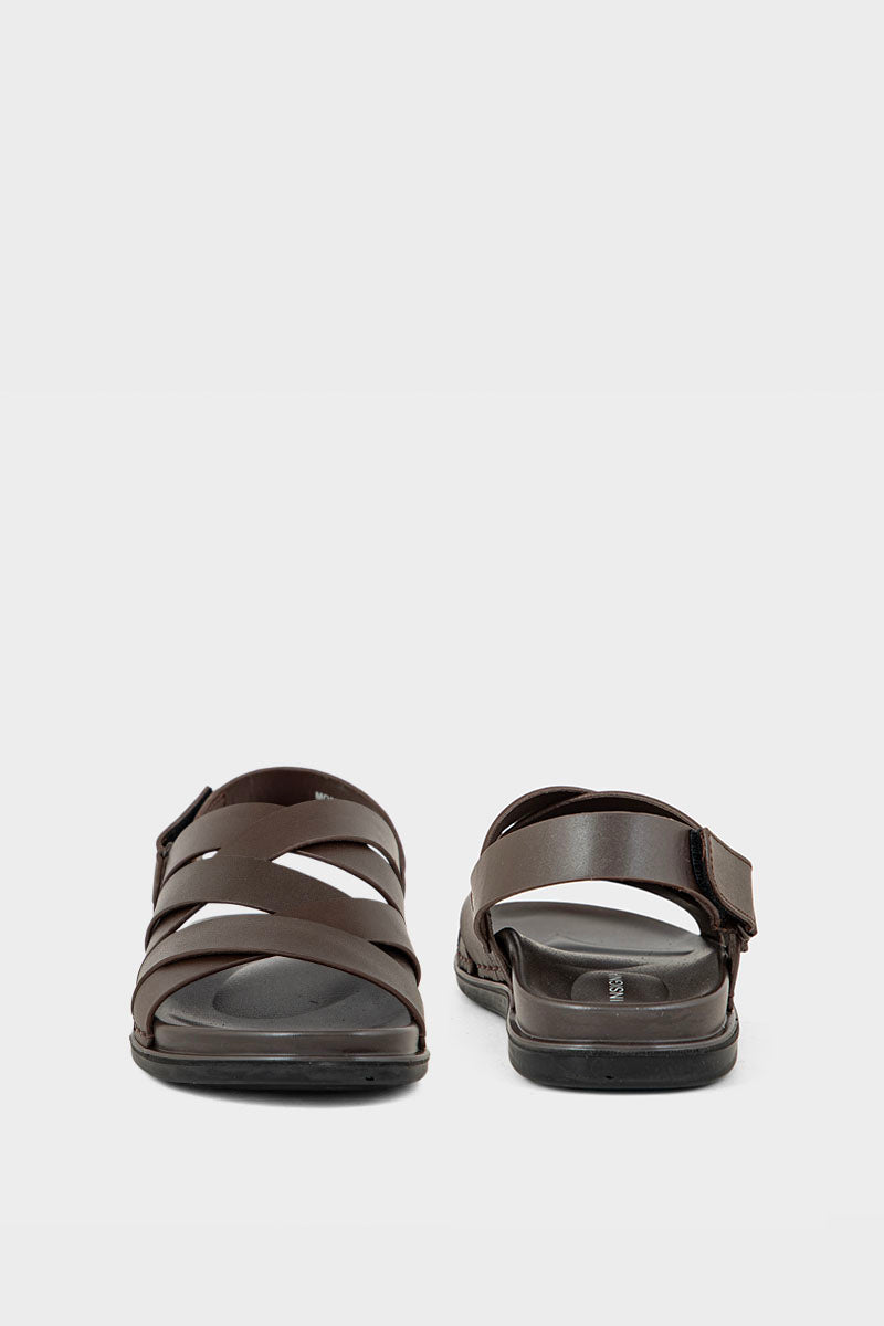 Men Casual Sandal MO2013-Coffee