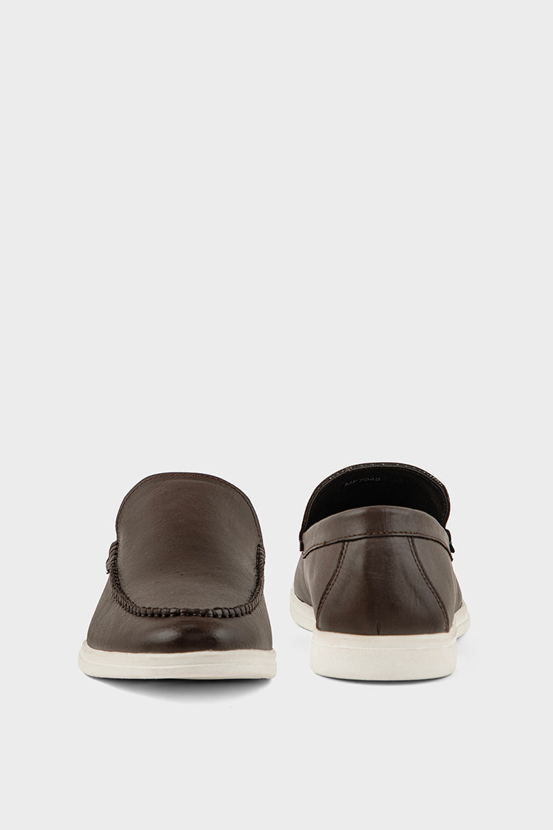 Men Formal Loafers MF7048-Coffee