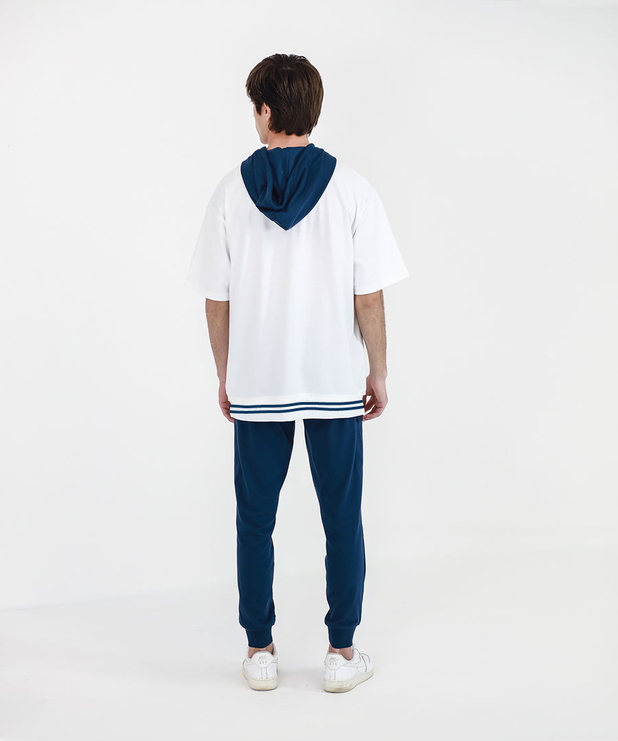 Men's Contrast Hood Tee