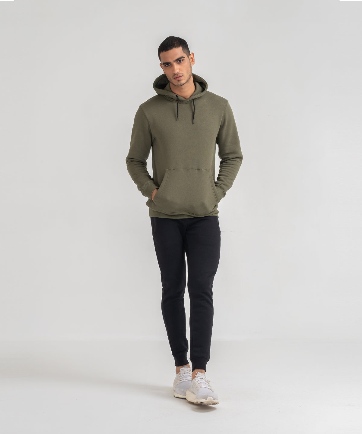 Men's Basic Pullover Hoodie