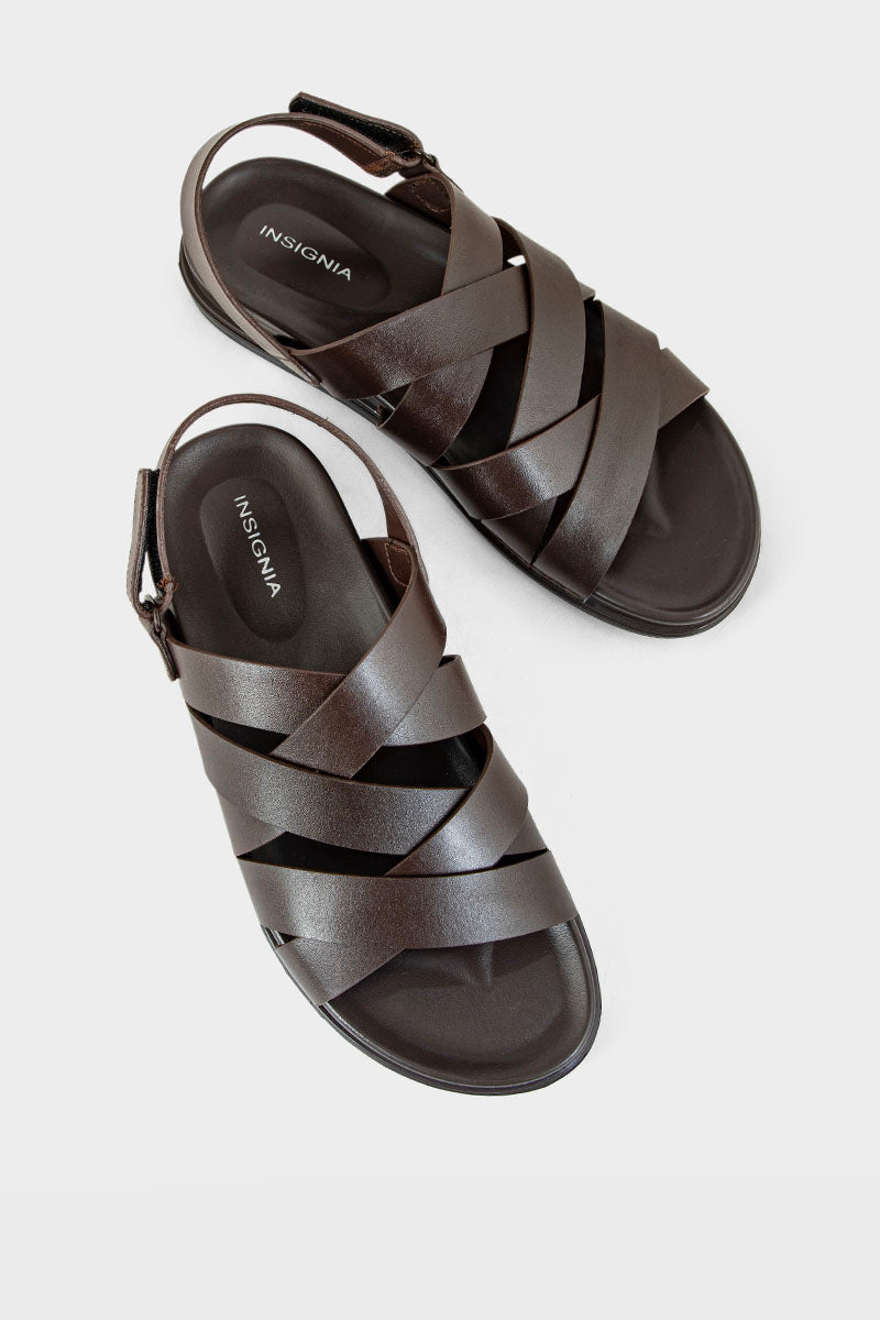 Men Casual Sandal MO2013-Coffee