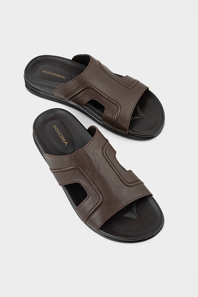 Men Casual Slip On MO1016-Brown