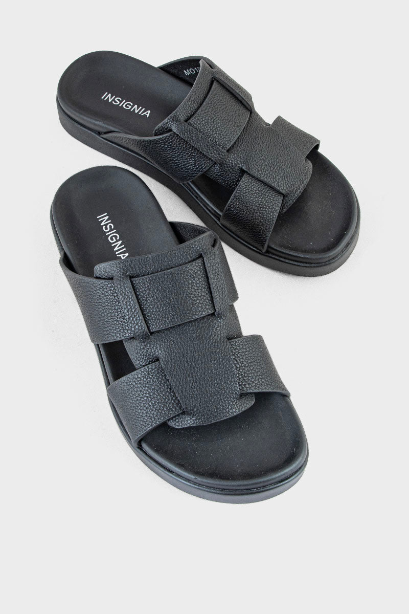 Men Casual Slip On MO1009-Black