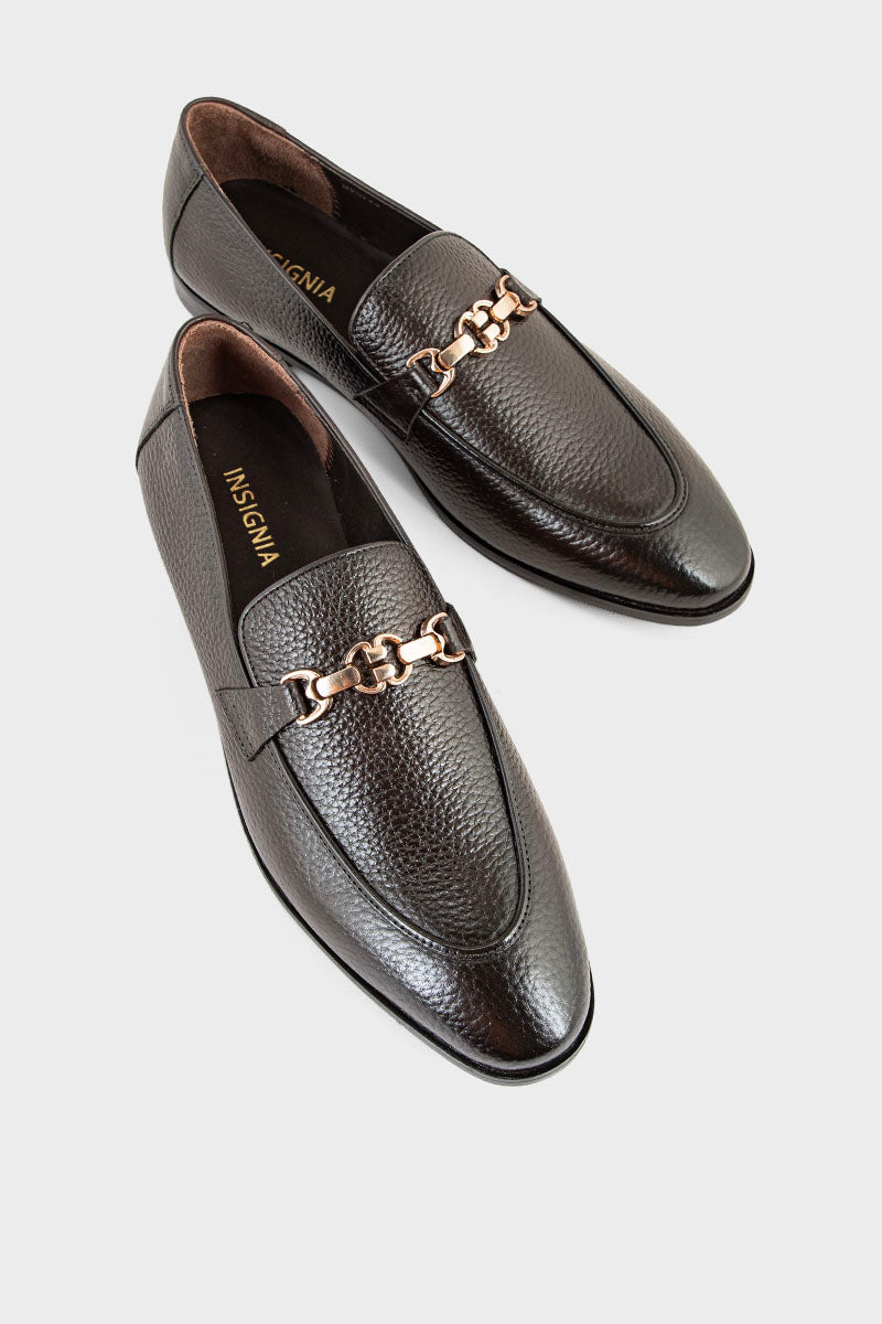 Men Formal Loafers MF7028-Brown