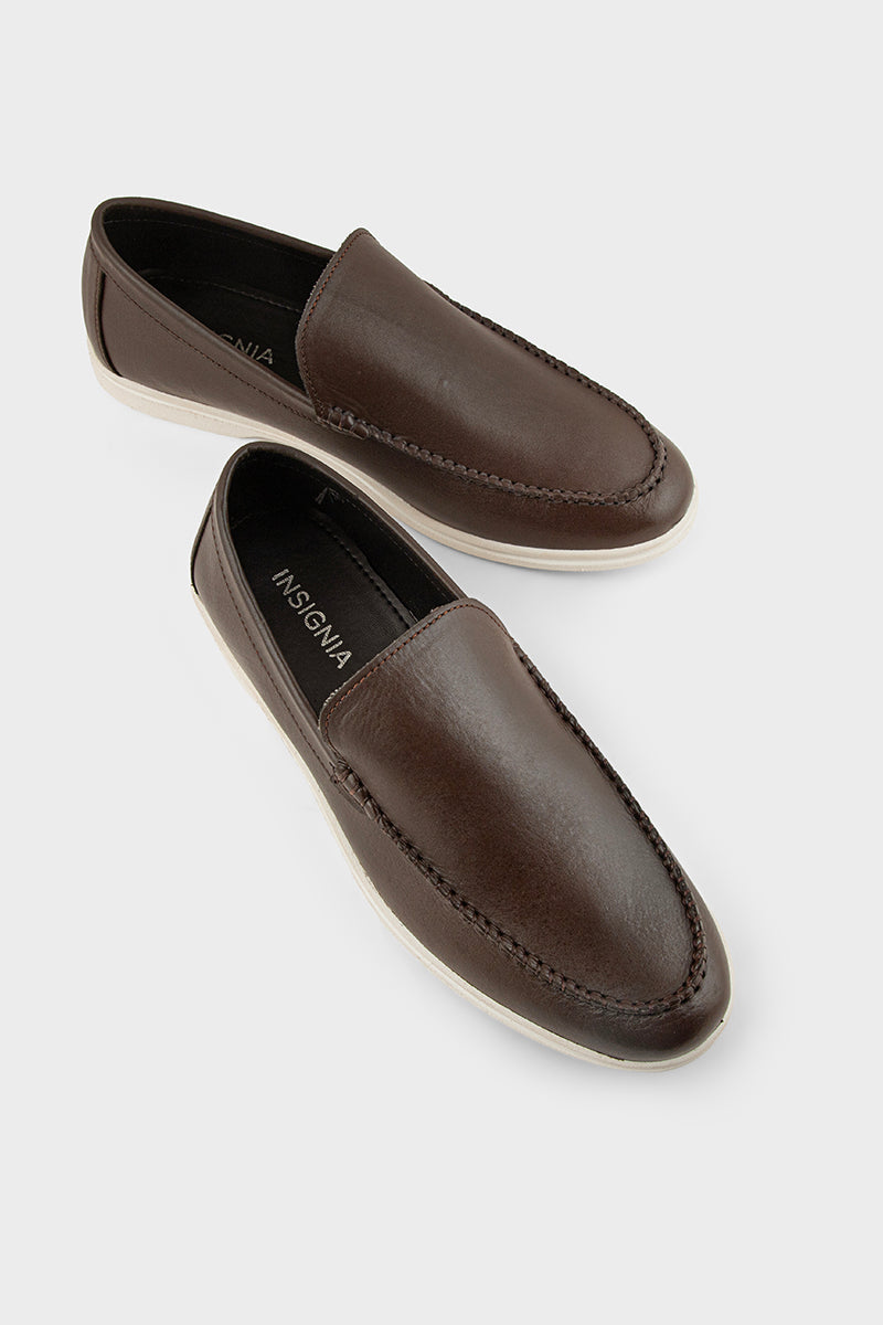 Men Formal Loafers MF7048-Coffee