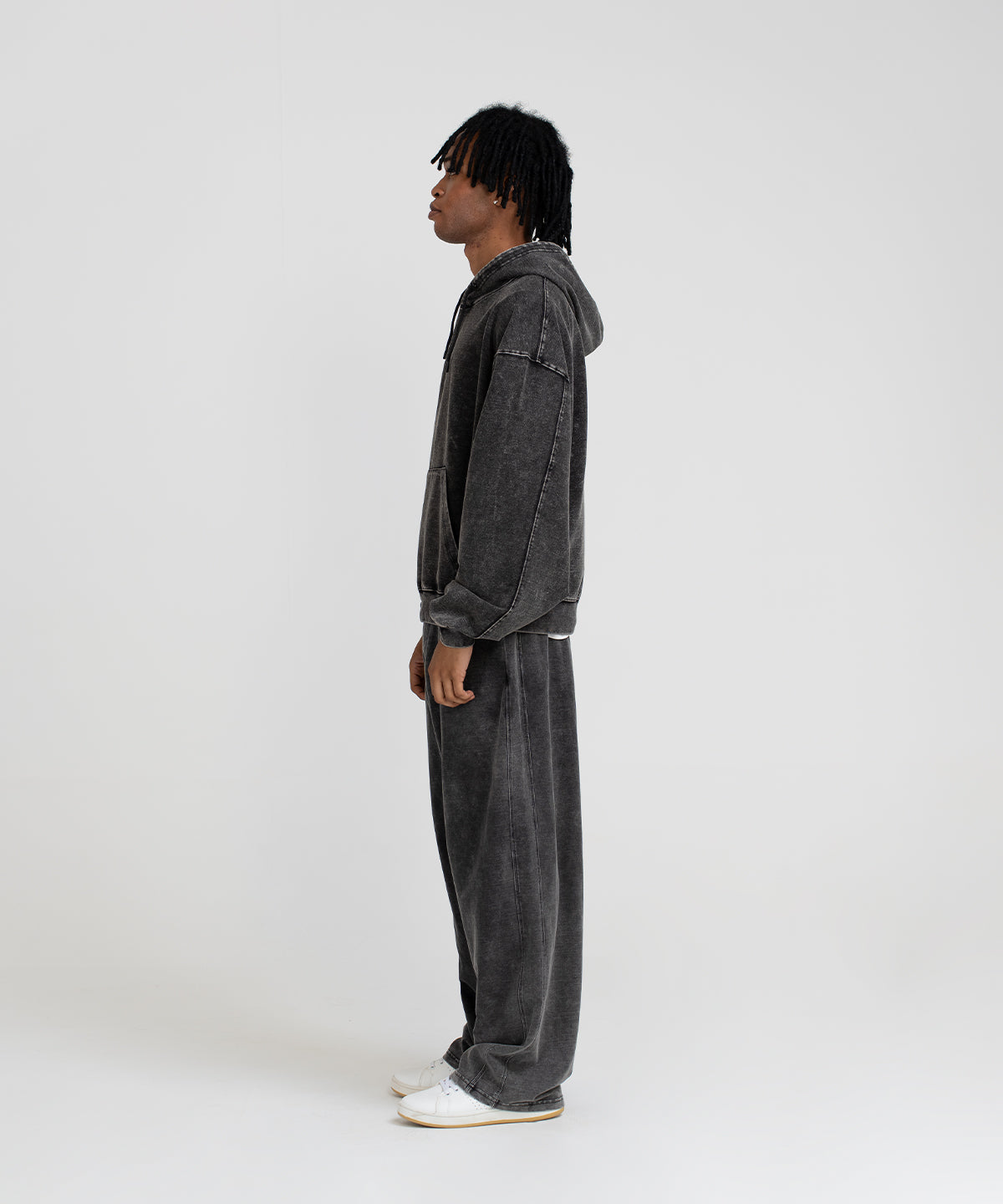 Men's Denim Oversized Hoodie