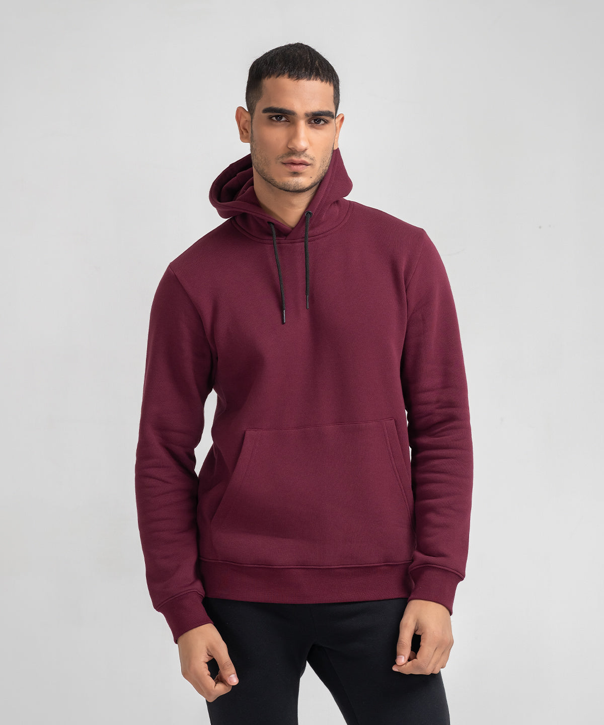 Men's Basic Pullover Hoodie