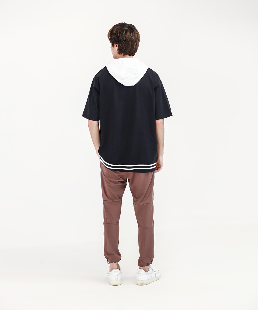 Men's Contrast Hood Tee