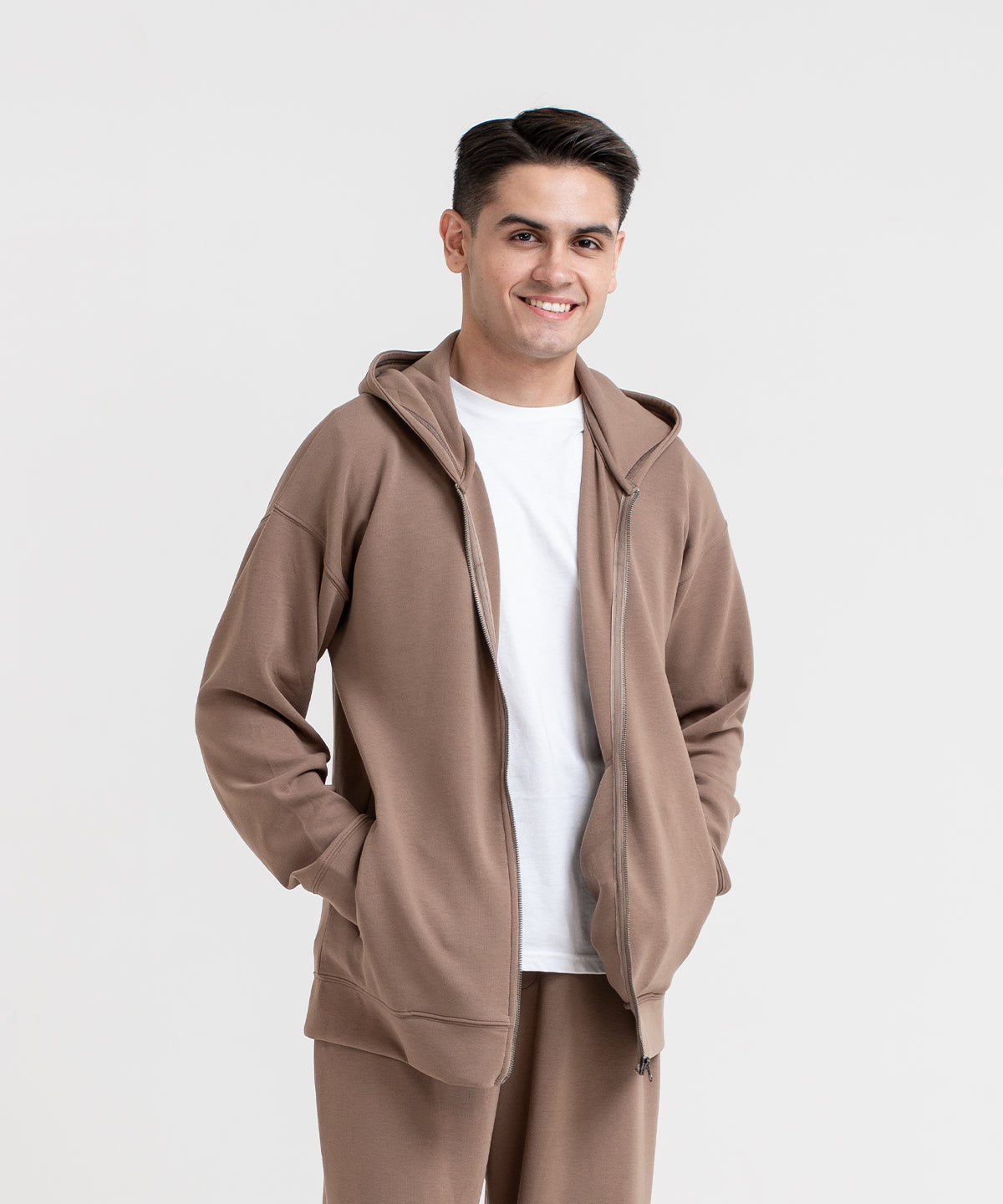 Men's LuxeStretch Zipper Hoodie