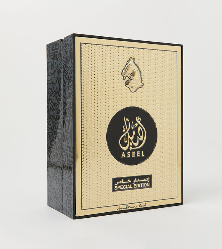Arabian Oud Aseel Special Edition EDP | Royal Horseshoe Gold Fragrance | Unisex Scent