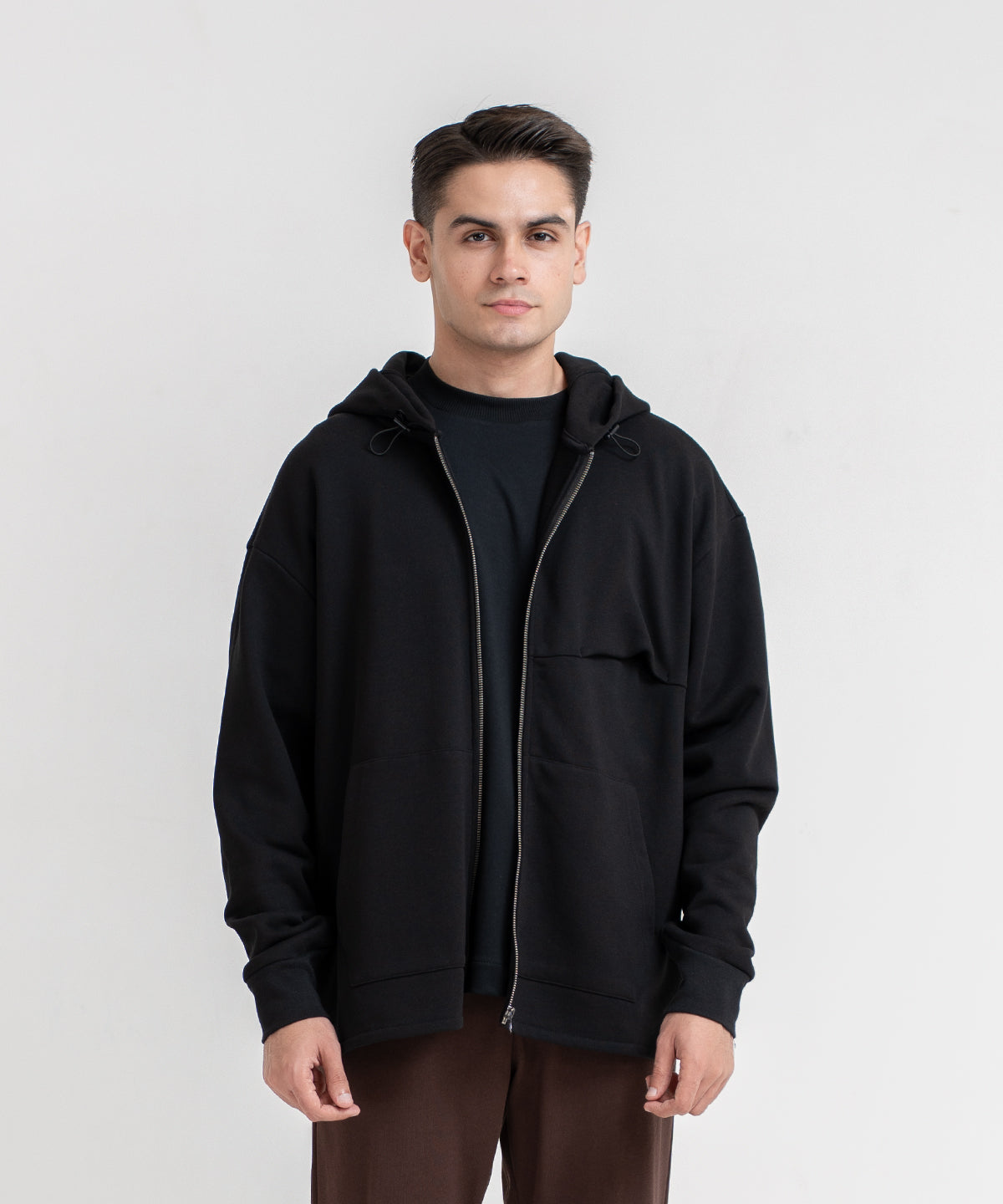 Men's Pocket Zipper Hoodie