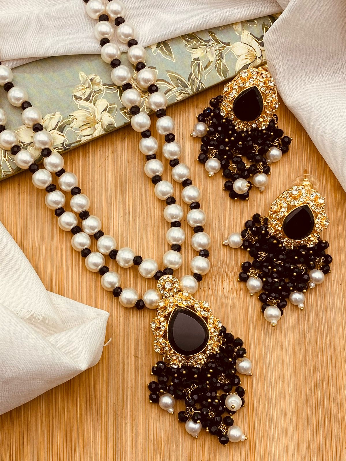 NAQSH Zarcon Mala set-2505-Golden