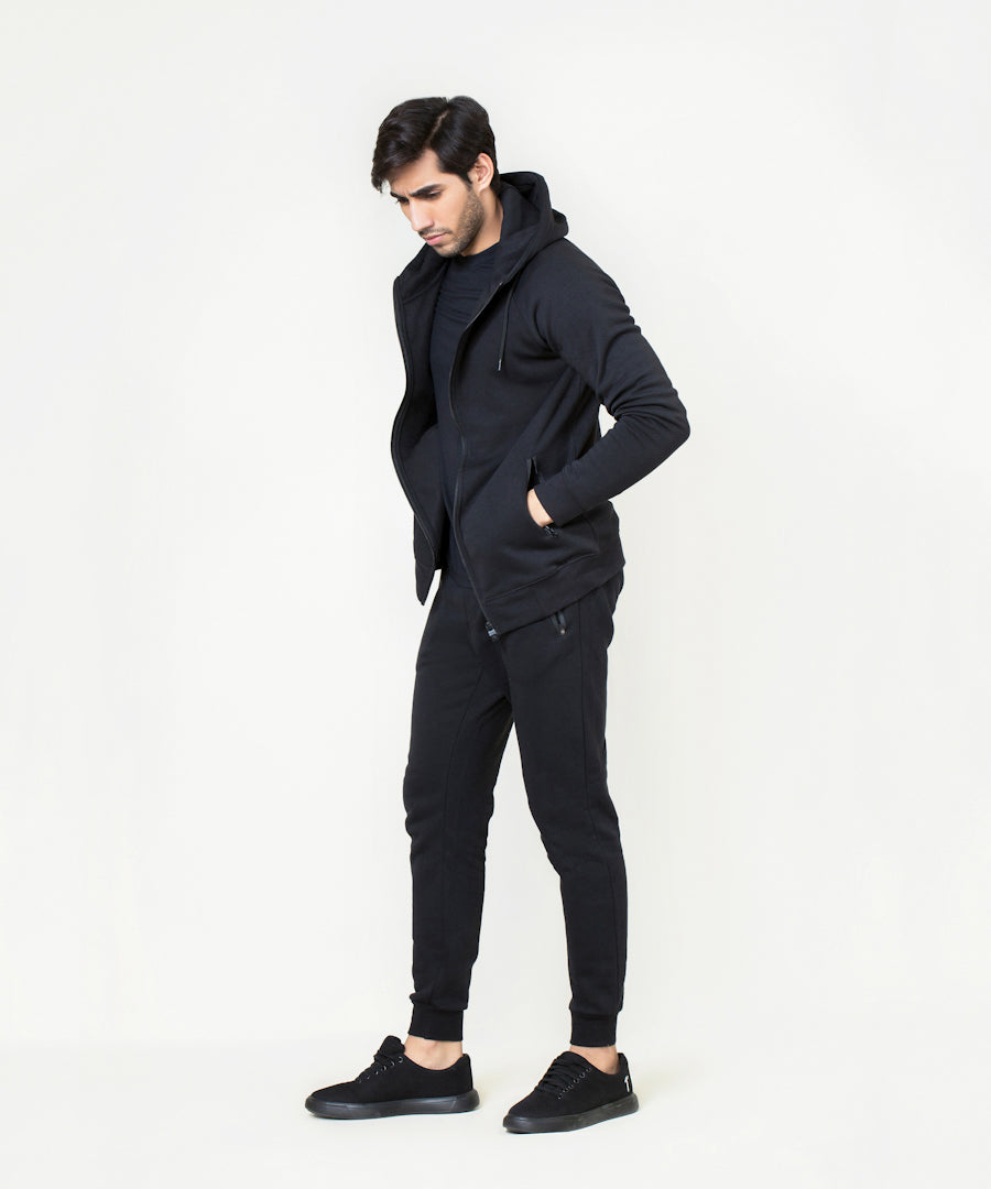 Men's Basic Zipper Hoodie