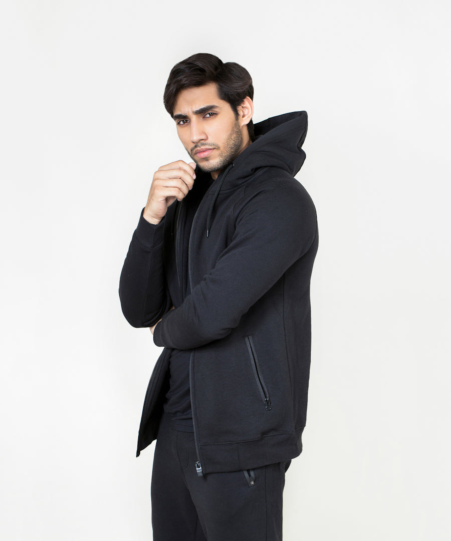 Men's Basic Zipper Hoodie