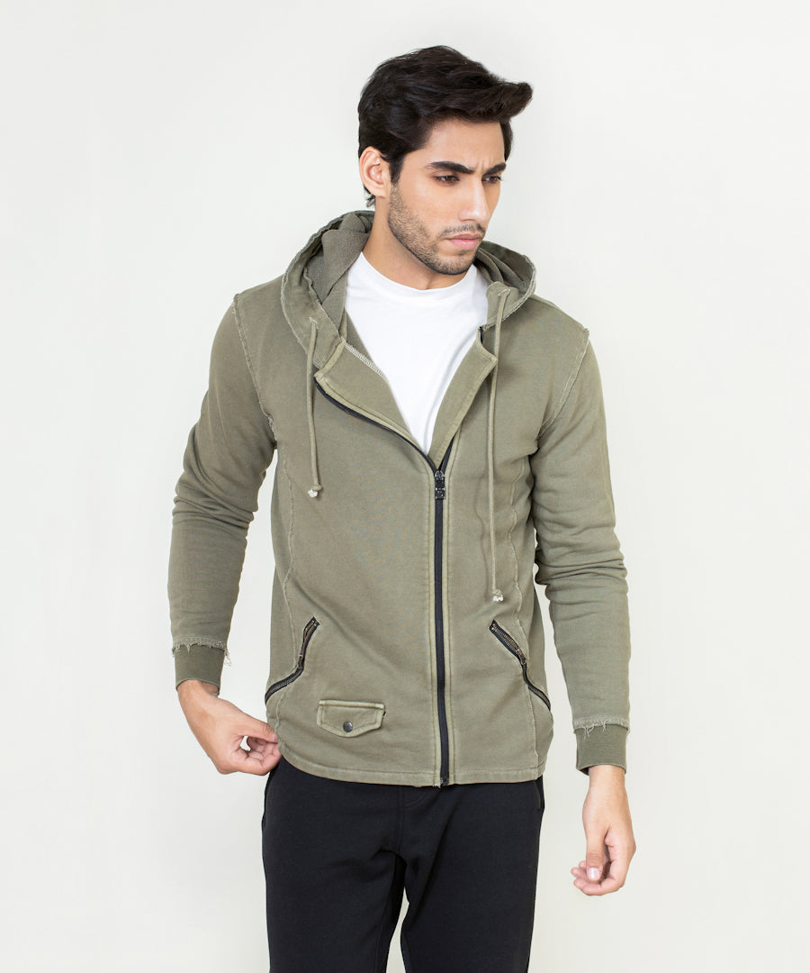 Men's Raw Edges Hoodie