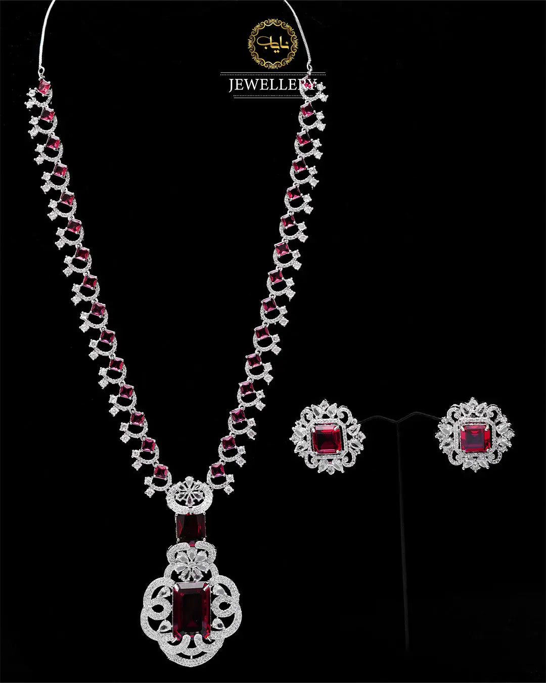 American Dimond with Doublet stones Nita Ambani Mala set-2015