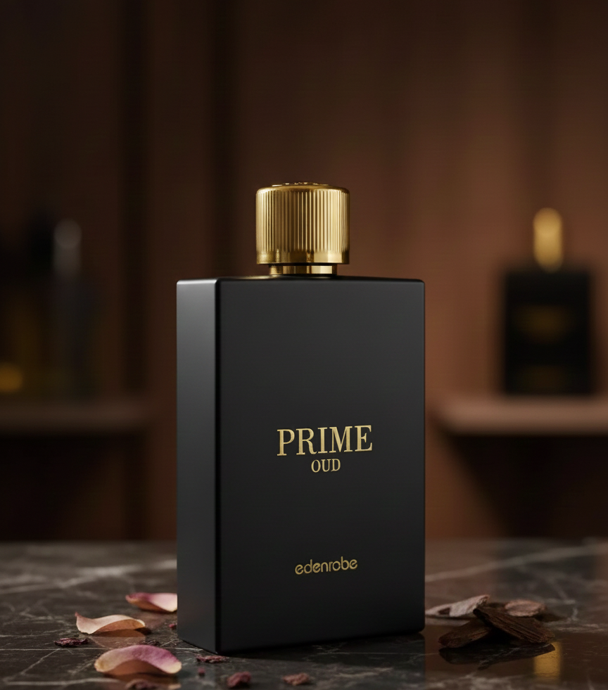 Edenrobe Prime Oud Eau de Parfum | Luxurious Long-Lasting Unisex Oud Fragrance