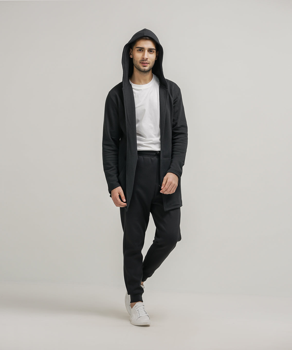 Men's Hood Cardigan