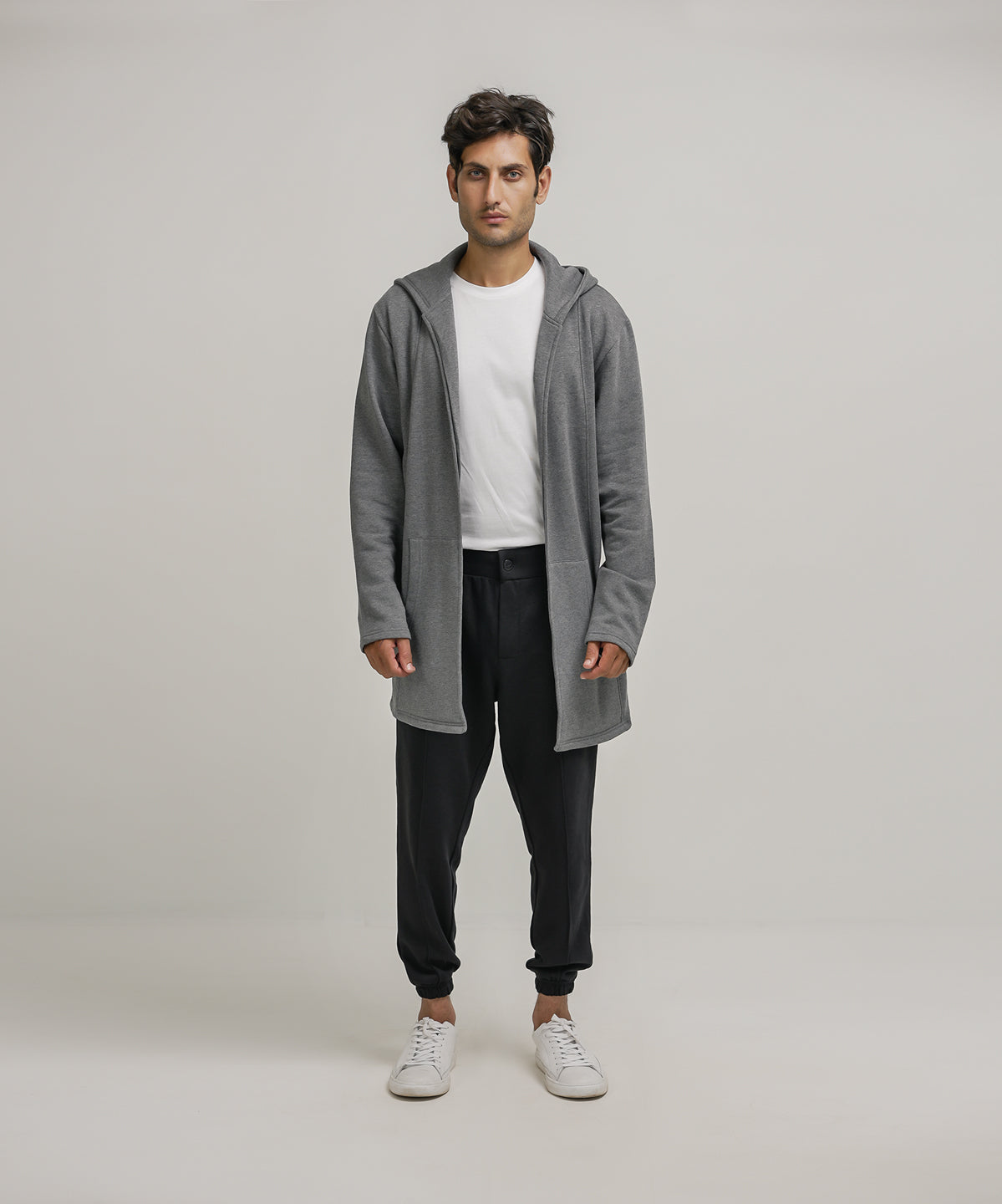 Men's Hood Cardigan