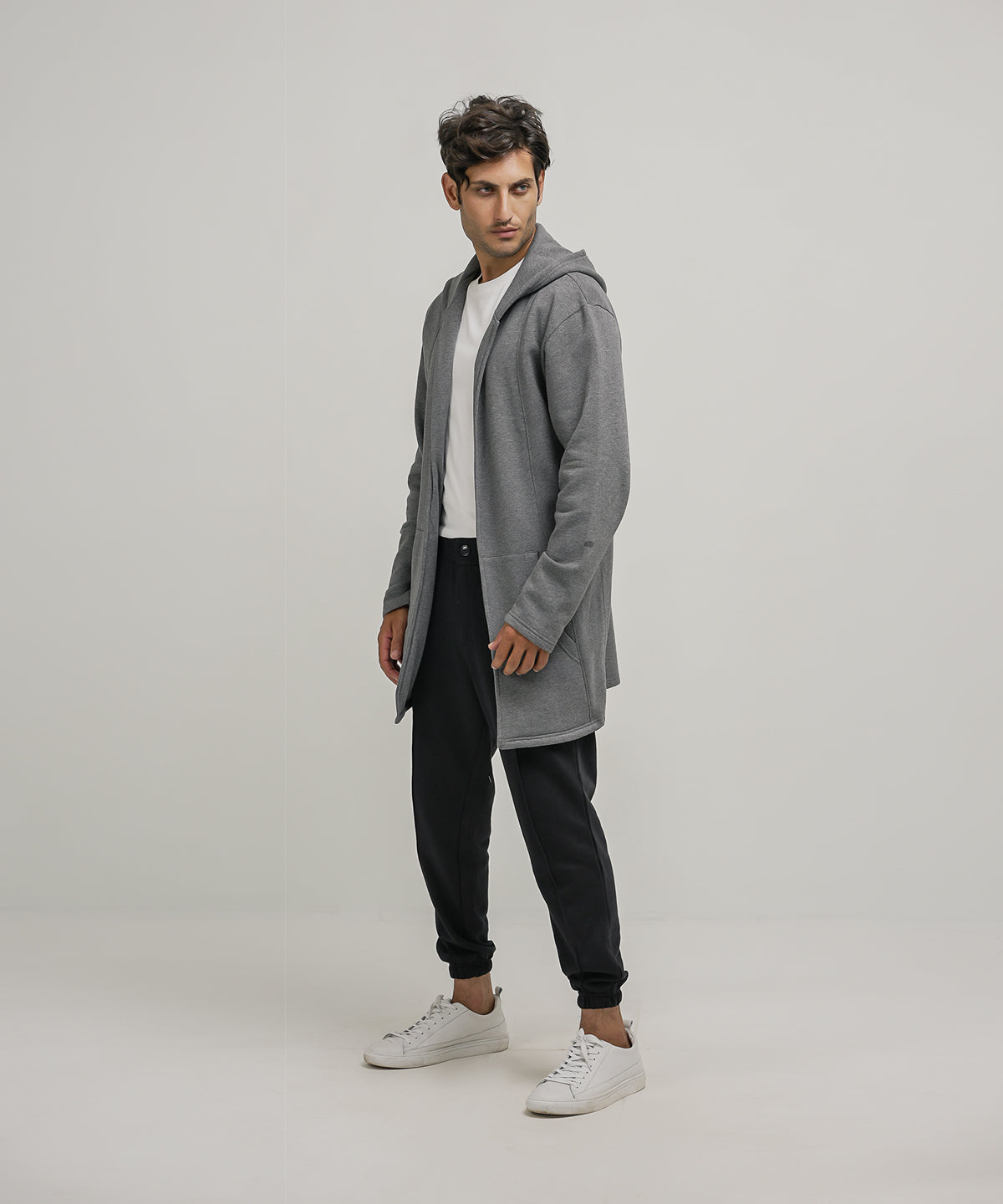 Men's Hood Cardigan